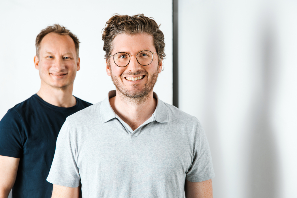 Dr. Ben Harm und Dr. Fabian Jung